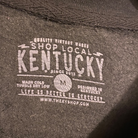 Shop local Kentucky size medium tiger jungle crewneck sweatshirt - Picture 4 of 4